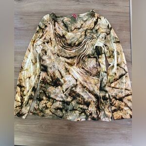 Trixie DyeTye long Sleeve Tee M